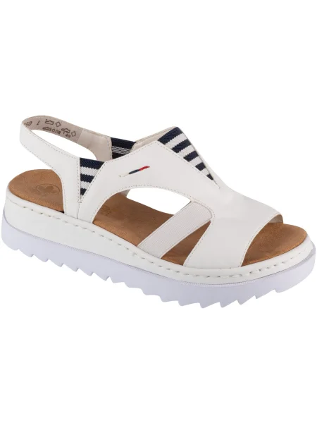 Pantofi Rieker alb