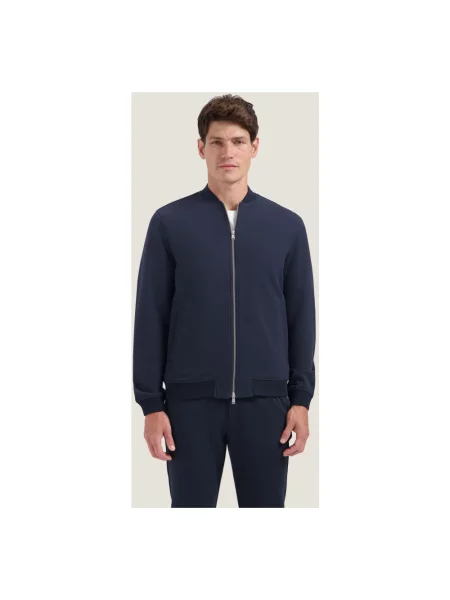 Bluza rozpinana Dstrezzed niebieska