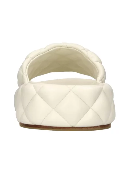 Klapki Bottega Veneta białe