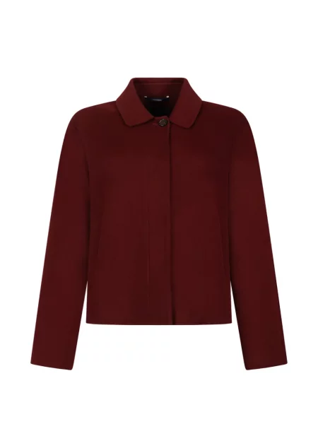 Gulerat geacă 's Max Mara roșu
