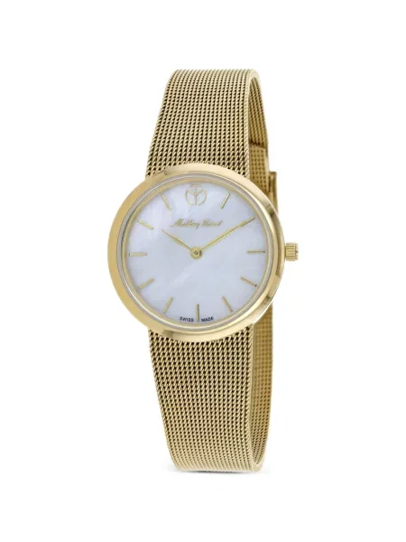 Ceas Mathey Tissot plasă alb