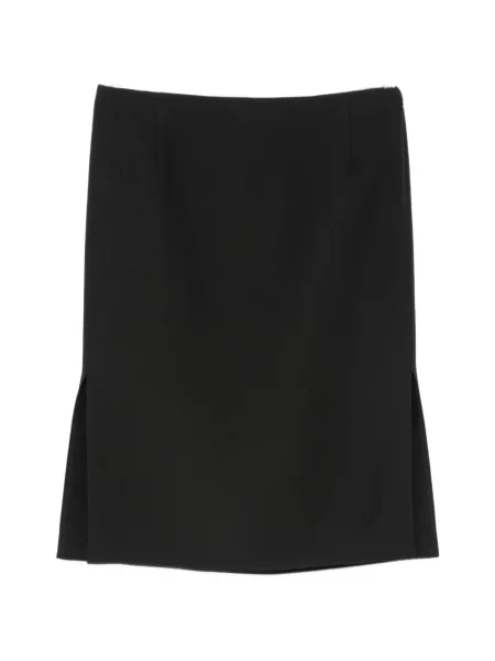 Fustă midi Fendi negru