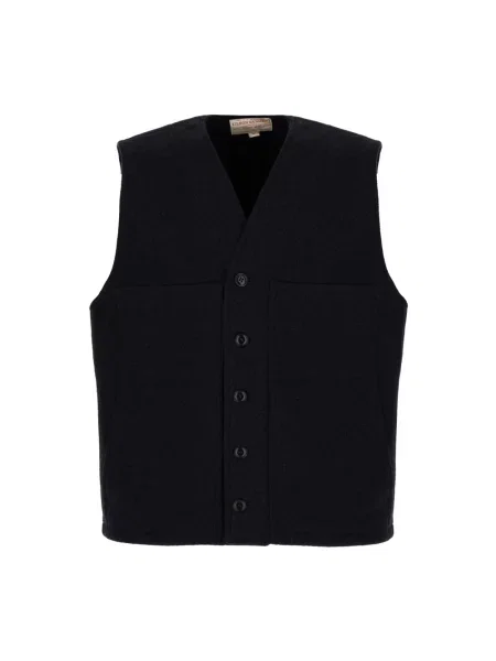 Kamizelka Filson wełniana niebieska