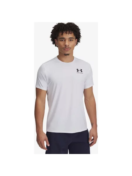 Koszulka Under Armour HeatGear Fitted czysty M biały