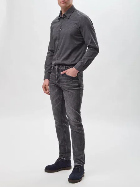 Рубашка Armani Exchange серая