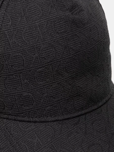 Baseball sapka Calvin Klein Monogram Jacquard Cap fekete