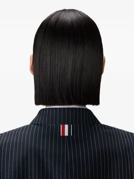Geacă Thom Browne cu dungi albastru