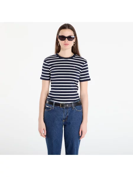 T-shirt Tommy Hilfiger Slim Cody C-Nk S/S Tee Breton Stripe Dark Night/ Ecru S