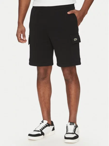 Lacoste Sportovní kraťasy černá