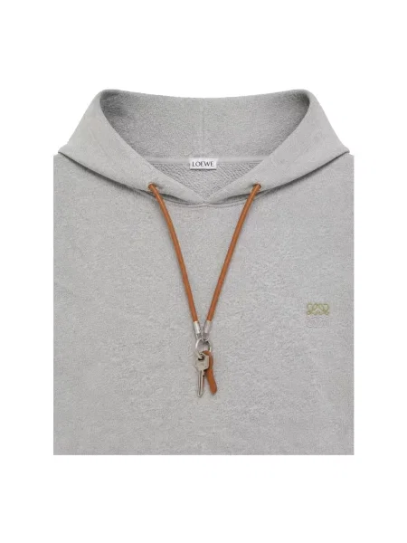 Bluza z kapturem Loewe z kapturem szara