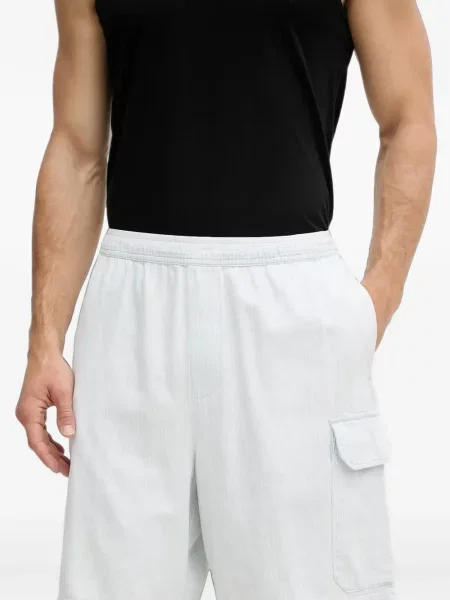 Pantaloni scurți cargo Armani Exchange albastru