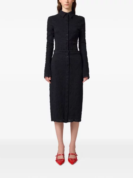 Fustă midi Msgm negru