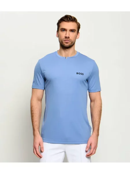 BOSS GREEN Tricou TS_TOC Spin Training Boss x The Chance albastru