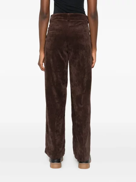 Pantaloni Cambio de catifea cord maro