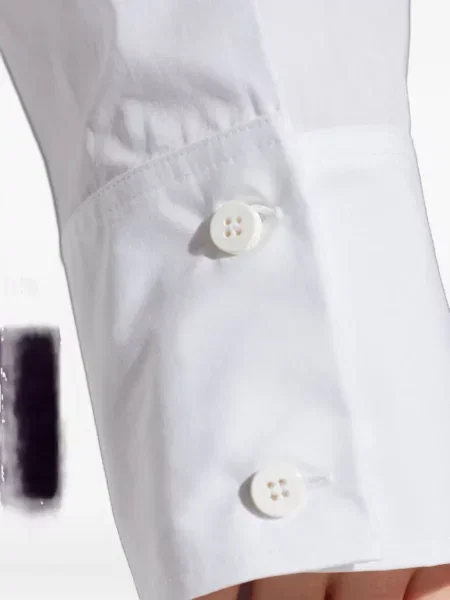 Top The Attico lung alb