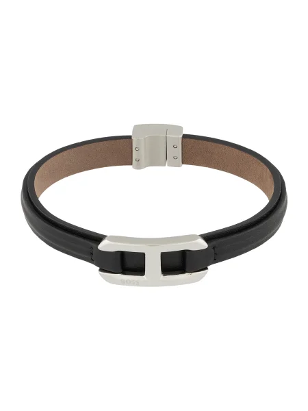 BOSS Náramok Code' čierna