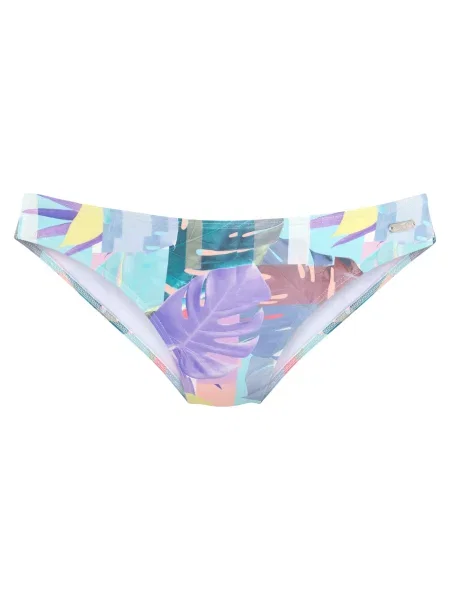 VENICE BEACH Slip costum de baie turcoaz lila galben