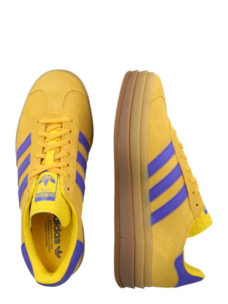 ADIDAS ORIGINALS Nízke tenisky GAZELLE BOLD / fialová žltá
