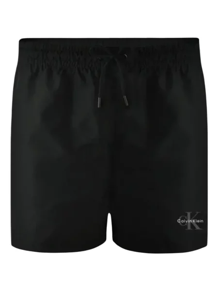 Kratak traperice Calvin Klein Swimwear s vezicama smeđa