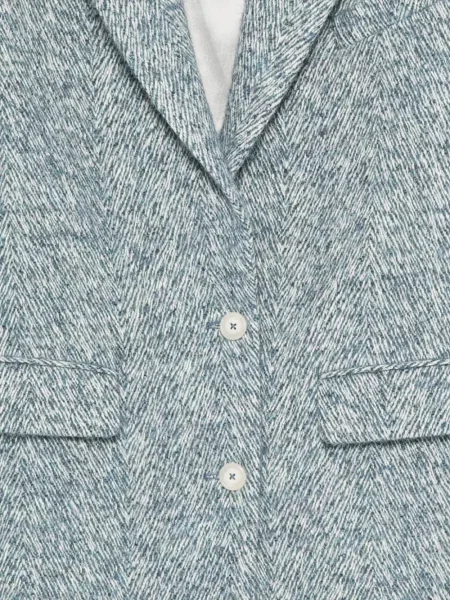 Kurtka Manuel Ritz tweedowa niebieska