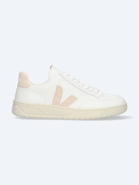Pantofi Veja alb