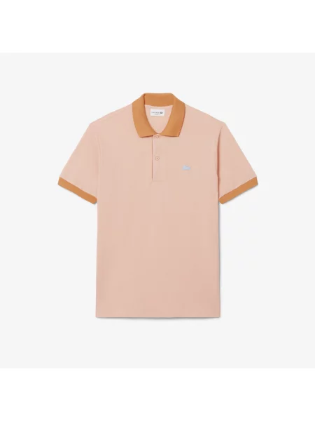 Lacoste Koszulka Polo Classic Fit pomarańczowa