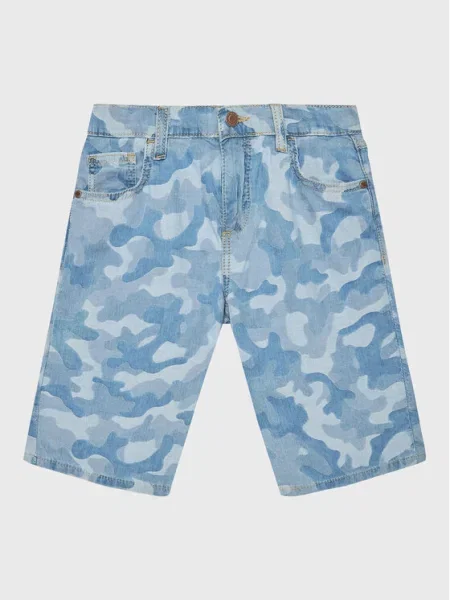 Guess Pantaloni scurți de blugi albastru