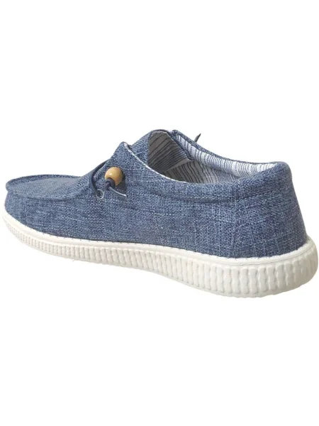 Pantofi Pitas de in albastru