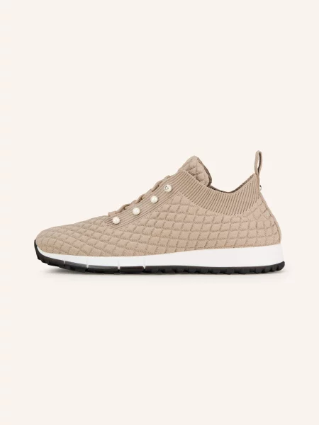 Jimmy Choo Sneakersy Veles S Umělými Perlami černošedá