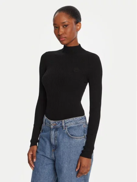 HUGO BLUE Sweter Sarmie Kobiety jednolity S czarny