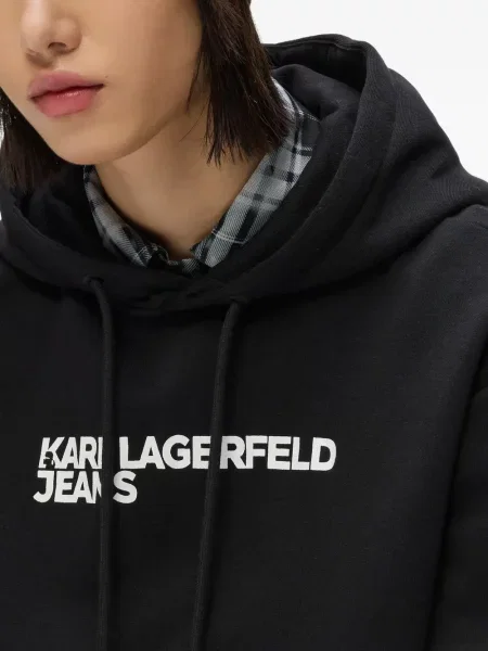 Шапка Karl Lagerfeld Jeans черно