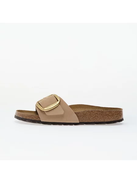 Sneakers Birkenstock Madrid Big Buckle Natural Leather Nubuck Sandcastle EUR 38