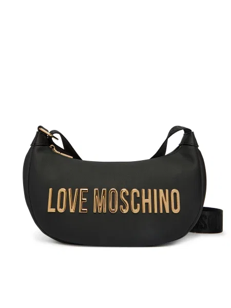 Love Moschino Rankinė su ilgu dirželiu auksas juoda