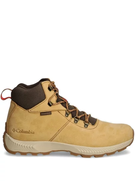 Botine Columbia cu șireturi din piele