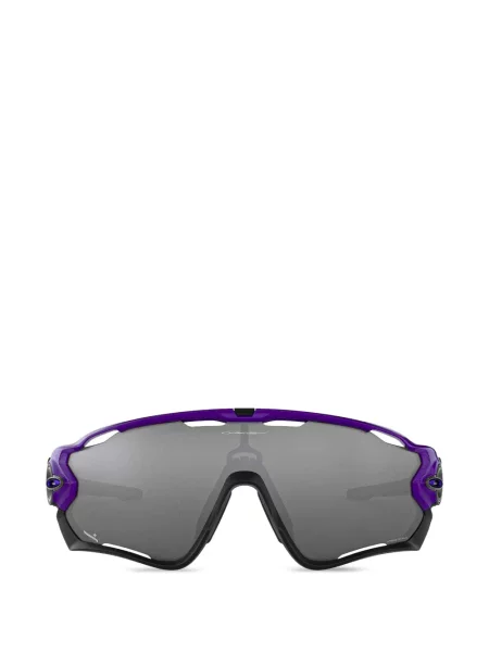 Ochelari de soare Oakley cu imprimeu geometric violet