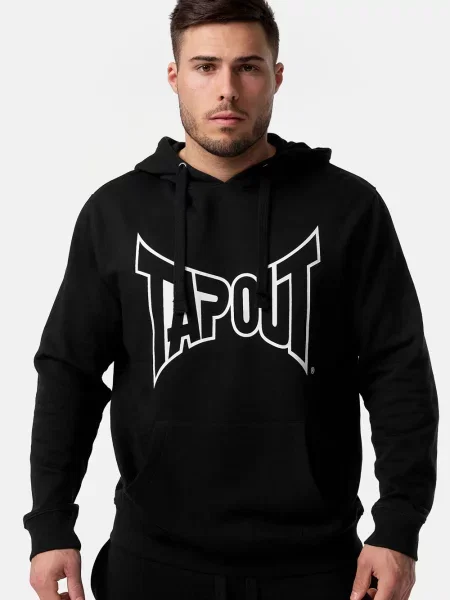 Hoodie Tapout s kapuco črna