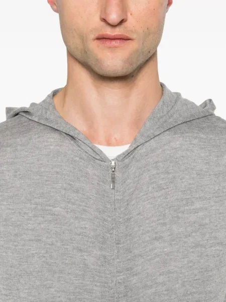 Жилетка Gran Sasso с качулка сиво