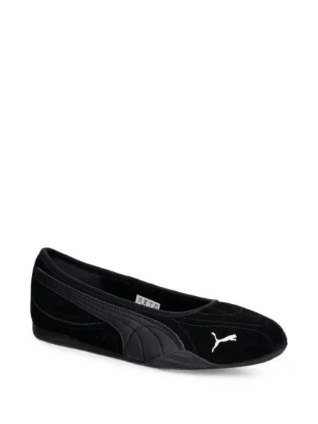 Balerini Puma cu broderie negru