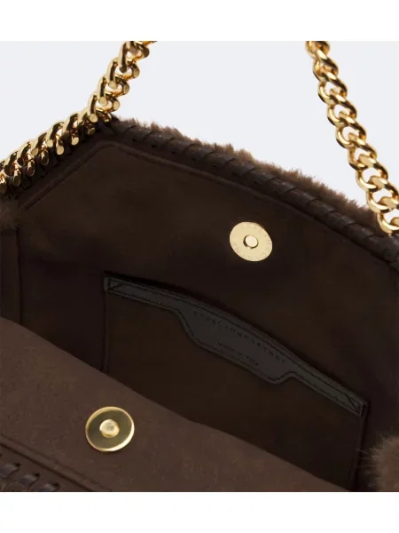 Geantă shopper Stella Mccartney maro