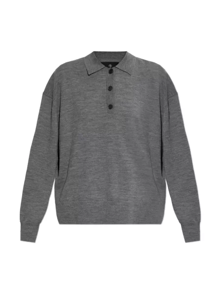 Sweter Anine Bing wełniany szary