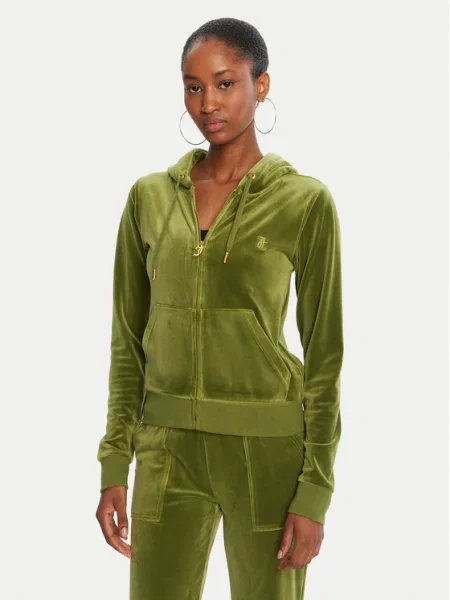 Juicy Couture Суитшърт Robertson зелен