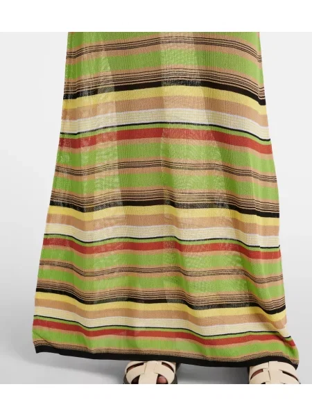 Rochie maxi Sir cu dungi de costum