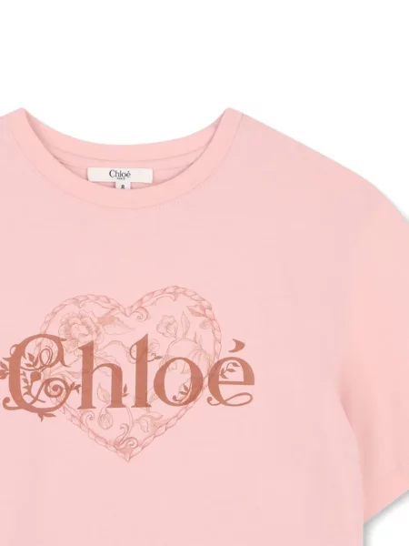 Koszulka dziecięca Chloe różowa