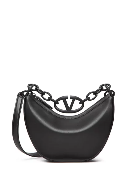 Geanta hobo Valentino Garavani negru
