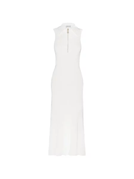 Rochie midi Victoria Beckham alb