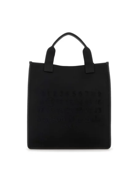 Torebka Maison Margiela z autografem czarna