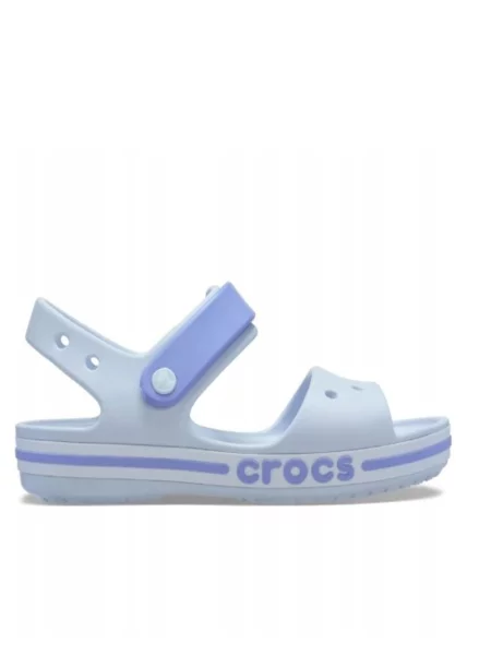 Детские сандалии Crocs голубые