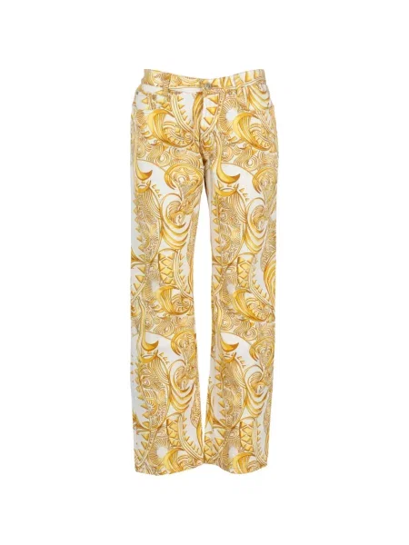 Traperice Versace Jeans Couture s printom bijela