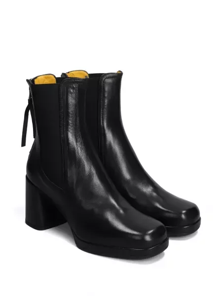 Botine Mara Bini din piele negru