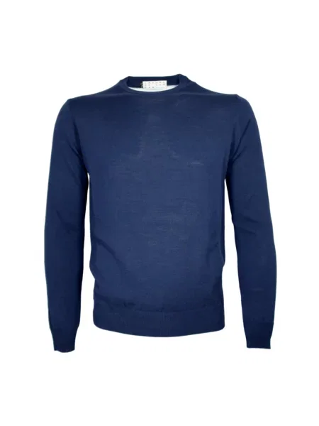 Sweter Cashmere Company wełniany niebieski